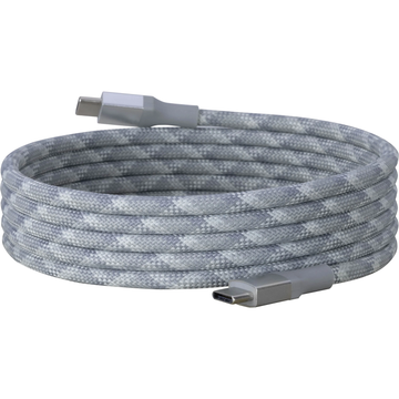 Magnetic Braided Usb-C To Usb-C Fast Charging & Data Transfer Cable, Anti-Tangle Woven Charging Cord For Portable Electronics