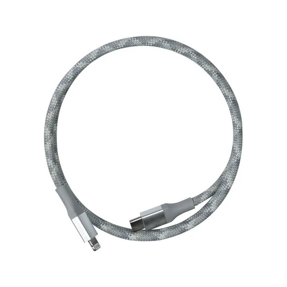 Magnetic Braided Usb-C To Usb-C Fast Charging & Data Transfer Cable, Anti-Tangle Woven Charging Cord For Portable Electronics