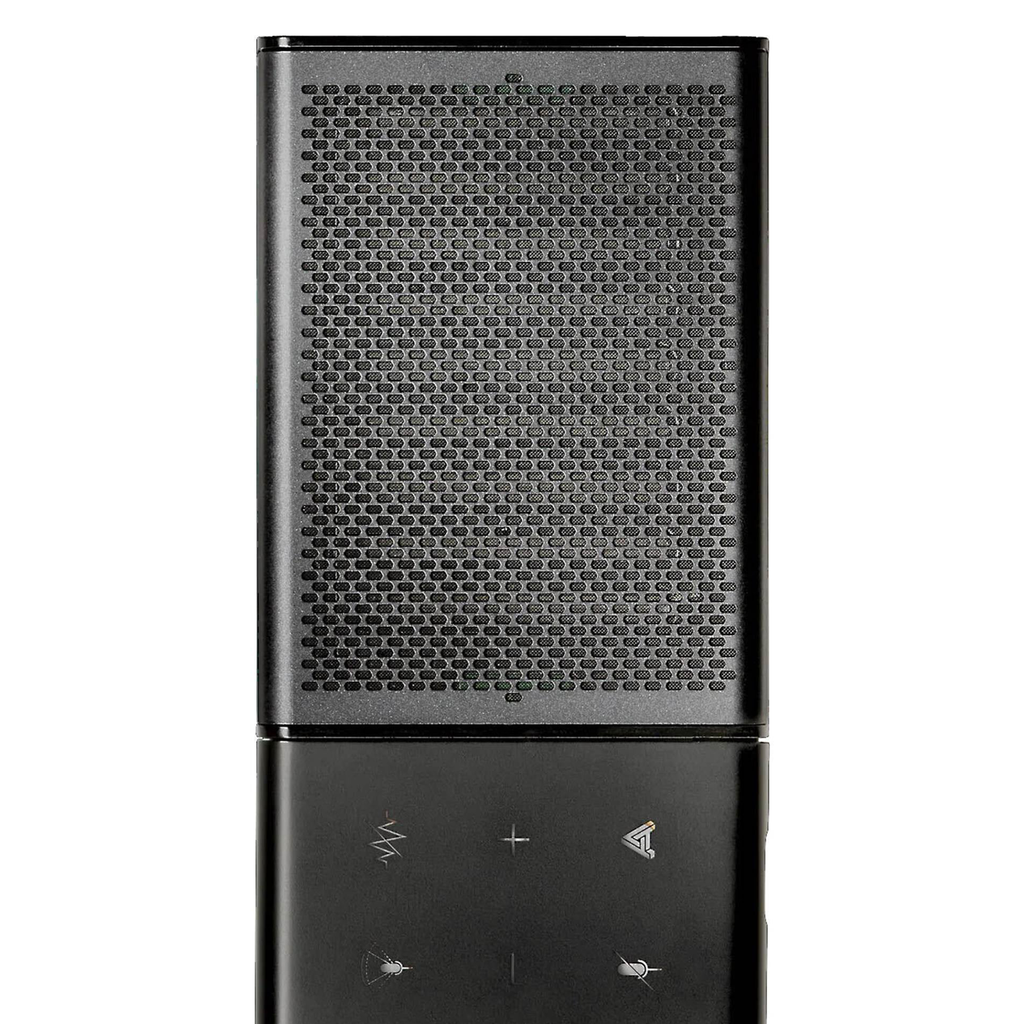 Mini Foldable Wireless Conference Speakerphone, Dual Mic Portable Voice Call Audio Unit With Intelligent Noise Suppression And Boosted Sound Mode