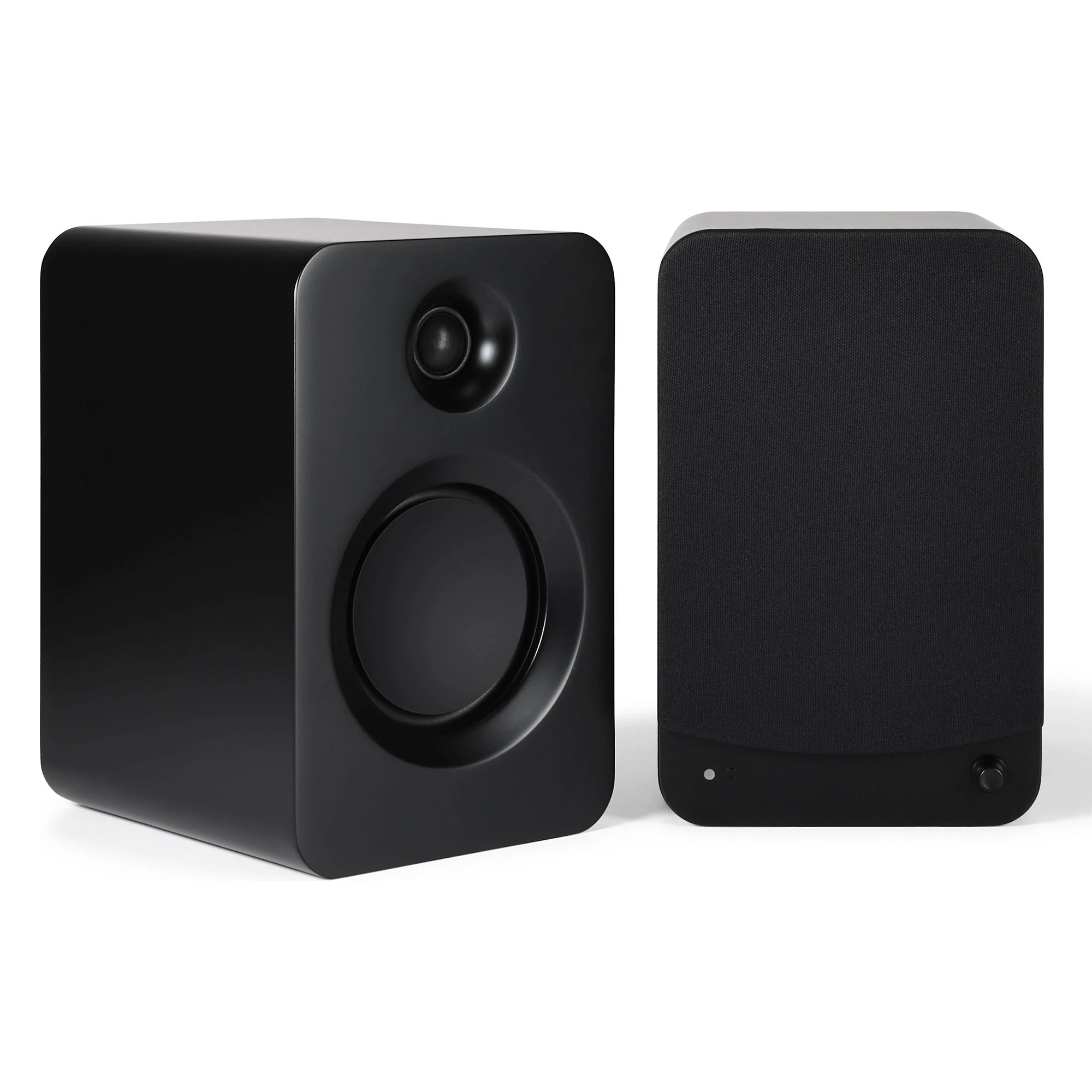 Dual Active Two-Way Desktop Stereo Speaker Pair, Wireless Bluetooth Enabled Powered Monitor Speakers With Full Tone Adjustment And Multi-Input Support