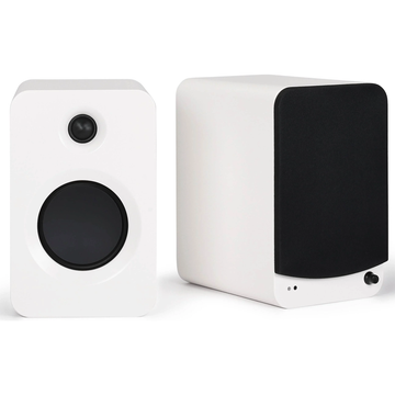 Dual Active Two-Way Desktop Stereo Speaker Pair, Wireless Bluetooth Enabled Powered Monitor Speakers With Full Tone Adjustment And Multi-Input Support